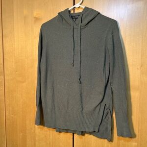 Hoodie Sweater Italian Merino Wool Blend Size M
